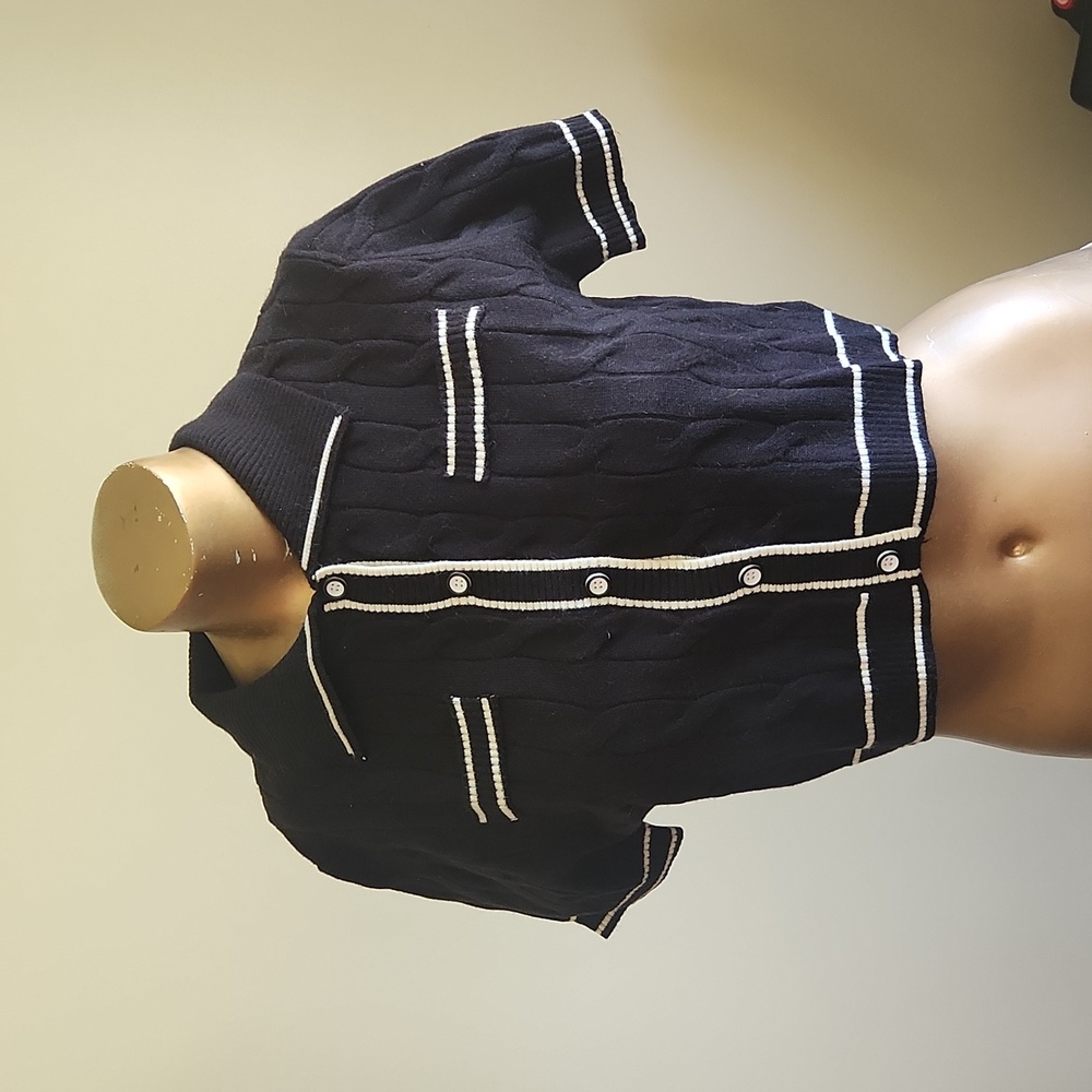 Knitted crop top